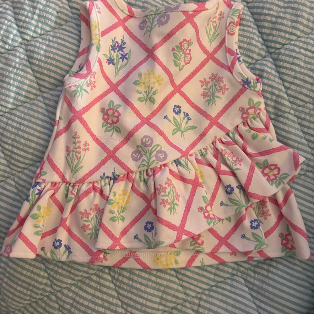 Beaufort Bonnet Floral Pink and White Top
